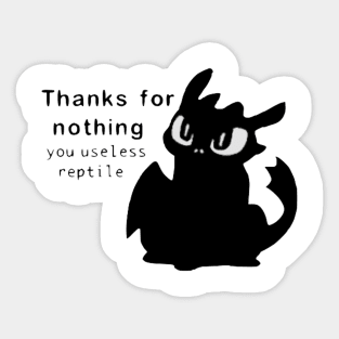 Useless Reptile Sticker